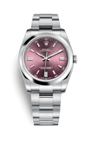 Rolex - 116000-0010  Oyster Perpetual 36 Red Grape