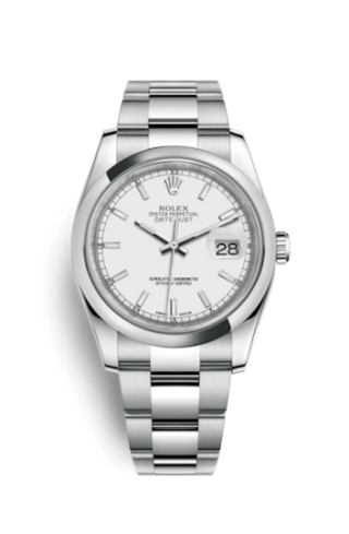 Rolex - 116200-0058  Datejust 36 Stainless Steel Domed / Oyster / White