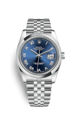 Rolex - 116200-0069  Datejust 36 Stainless Steel Domed / Jubilee / Blue Roman