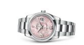 Rolex - 116200-0072  Datejust 36 Stainless Steel Domed / Oyster / Pink Floral