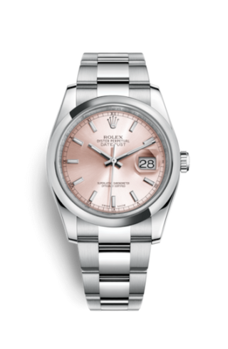 Rolex - 116200-0079  Datejust 36 Stainless Steel Domed / Oyster / Pink