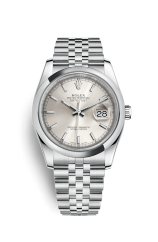 Rolex - 116200-0084  Datejust 36 Stainless Steel Domed / Jubilee / Silver