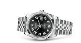 Rolex - 116200-0093  Datejust 36 Stainless Steel Domed / Jubilee / Black Arabic