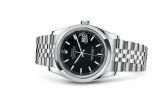 Rolex - 116200-0099  Datejust 36 Stainless Steel Domed / Jubilee / Black