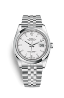 Rolex Datejust 36 Stainless Steel Fluted / Jubilee / Black Computer (116200-0100)