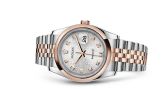 Rolex - 116201-0061  Datejust 36 Rolesor Everose Domed / Jubilee / Silver Computer