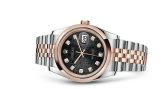 Rolex - 116201-0068  Datejust 36 Rolesor Everose Domed / Jubilee / Black Computer