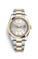 Rolex Datejust 36 Rolesor Yellow Domed / Oyster / Champagne Roman (116203-0131)