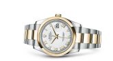 Rolex - 116203-0135  Datejust 36 Rolesor Yellow Domed / Oyster / White Roman