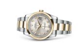 Rolex - 116203-0136  Datejust 36 Rolesor Yellow Domed / Oyster / Silver Diamond