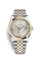 Rolex Datejust 36 Rolesor Yellow Domed / Jubilee / Silver (116203-0139)