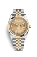 Rolex Datejust 36 Rolesor Everose Fluted / Jubilee / Pink Computer (116203-0140)