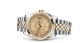 Rolex - 116203-0140  Datejust 36 Rolesor Yellow Domed / Jubilee / Champagne Diamonds