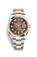 Rolex Datejust 36 Rolesor Yellow Domed / Jubilee / Bronze Arabic (116203-0149)