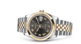 Rolex - 116203-0172  Datejust 36 Rolesor Yellow Domed / Jubilee / Black Computer Roman