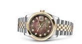 Rolex - 116203-0181  Datejust 36 Rolesor Yellow Domed / Jubilee / Brown MOP