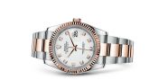 Rolex - 116231-0063  Datejust 36 Rolesor Everose Fluted / Oyster / White Diamonds