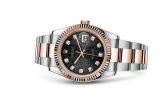 Rolex - 116231-0064  Datejust 36 Rolesor Everose Fluted / Oyster / Black Computer