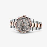 Rolex - 116231-0072  Datejust 36 Rolesor Everose Fluted / Oyster / Steel Diamonds