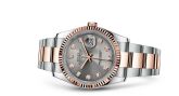 Rolex - 116231-0072  Datejust 36 Rolesor Everose Fluted / Oyster / Steel Diamonds