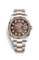 Rolex Datejust 36 Rolesor Everose Fluted / Oyster / Pink Computer (116231-0075)