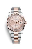 Rolex Datejust 36 Rolesor Everose Fluted / Oyster / MOP (116231-0076)