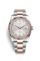 Rolex Datejust 36 Rolesor Everose Fluted / Jubilee / White Roman (116231-0077)