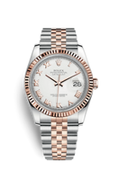 Rolex Datejust 36 Rolesor Everose Fluted / Jubilee / Pink Diamonds (116231-0084)