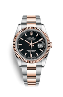 Rolex Datejust 36 Rolesor Everose Fluted / Oyster / Steel Diamonds (116231-0093)