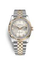 Rolex Datejust 36 Rolesor Everose Domed / Jubilee / Black Arabic (116233-0157)