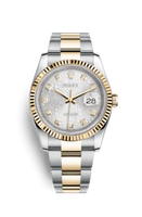 Rolex Datejust 36 Yellow Gold Fluted / Jubilee / Black  Computer (116233-0168)