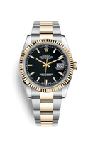 Rolex Datejust 36 Rolesor Yellow Fluted / Oyster / White Roman (116233-0173)