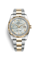 Rolex Datejust 36 Rolesor Yellow Fluted / Oyster / Steel Roman (116233-0176)