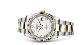 Rolex - 116233-0178  Datejust 36 Rolesor Yellow Fluted / Oyster / White Roman