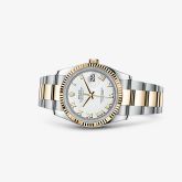 Rolex - 116233-0178  Datejust 36 Rolesor Yellow Fluted / Oyster / White Roman