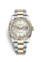 Rolex Datejust 36 Stainless Steel Diamond / Oyster / Black Arabic (116233-0179)