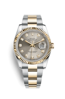 Rolex Datejust 36 Stainless Steel Diamond / Jubilee / Black (116233-0181)