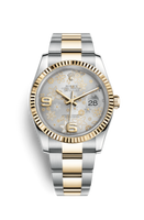 Rolex Datejust 36 Stainless Steel Diamond / Jubilee / Silver Computer (116233-0182)