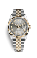 Rolex Datejust 36 Stainless Steel Diamond / Jubilee / Black Arabic (116233-0204)