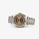 Rolex - 116233-0209  Datejust 36 Rolesor Yellow Fluted / Jubilee / Bronze Arabic