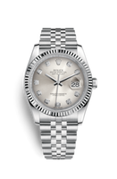 Rolex Datejust 36 Stainless Steel Fluted / Jubilee / White Roman (116234-0084)