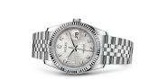 Rolex - 116234-0087  Datejust 36 Stainless Steel Fluted / Jubilee / Silver Computer