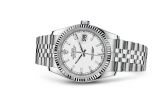 Rolex - 116234-0088  Datejust 36 Stainless Steel Fluted / Jubilee / White