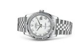 Rolex - 116234-0089  Datejust 36 Stainless Steel Fluted / Jubilee / White Roman