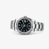 Rolex - 116234-0091  Datejust 36 Stainless Steel Fluted / Oyster / Black