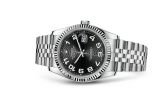 Rolex - 116234-0107  Datejust 36 Stainless Steel Fluted / Jubilee / Black Arabic