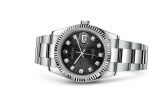 Rolex - 116234-0122  Datejust 36 Stainless Steel Fluted / Oyster / Black Computer