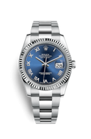 Rolex Datejust 36 Stainless Steel Fluted / Jubilee / Blue Diamond (116234-0133)