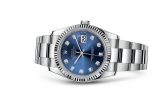 Rolex - 116234-0134  Datejust 36 Stainless Steel Fluted / Oyster / Blue Diamond