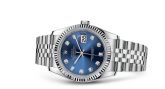 Rolex - 116234-0142  Datejust 36 Stainless Steel Fluted / Jubilee / Blue Diamond